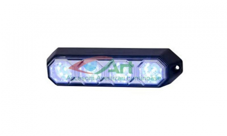Stroboscop profesional 4LED-uri HorPol Albastru 12v-24v LDO2260 [11]