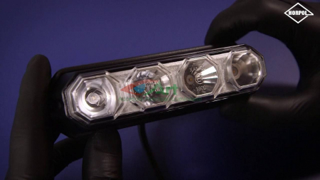 Stroboscop profesional 4LED-uri HorPol Albastru 12v-24v LDO2260 [7]