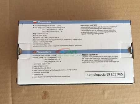 Stroboscop profesional 4LED-uri HorPol Polonia 12v-24v LDO2258 [13]