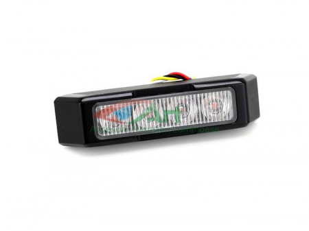 Stroboscop profesional 4LED-uri T4 Albastru Grila Politie SRI [4]
