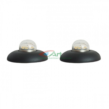 Stroboscop profesional Crystal 8LED Hide Away 32w/modul (set 2buc) [4]