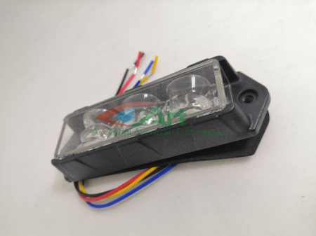 Stroboscop profesional LED DuaLColor X3 12v-24v Rosu/Albastru [11]