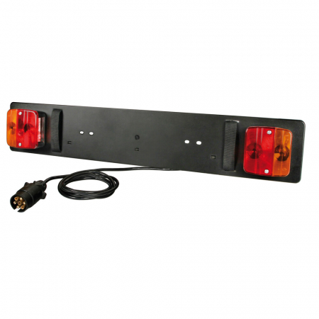Accesorii portbagaj remorca - Suport stopuri auxiliare si numar inmatriculare Lite 12/24V