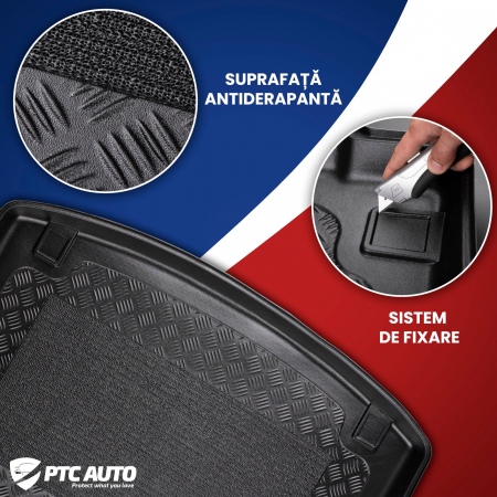 Tavita de portbagaj Ford Mondeo IV, caroserie Sedan, fabricatie 09.2007 - 12.2014, Roata rezerva ingusta / kit reparatie #1 [1]