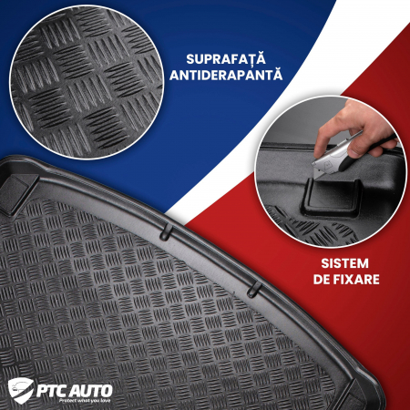 Tavita de portbagaj Volkswagen Golf 6 Comfortline, caroserie Hatchback, fabricatie 09.2008 - 09.2012, Roata rezerva ingusta / kit reparatie #2 [3]