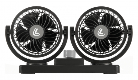Ventilator dublu cu 2 viteze Ø4'' Twin-Air 24V [9]