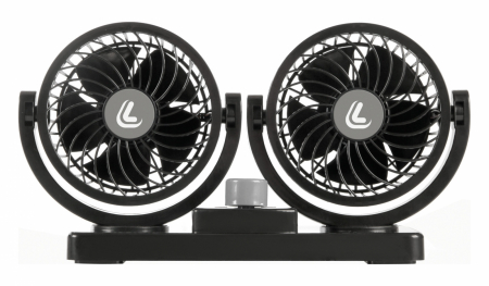 Ventilator dublu cu 2 viteze Ø4'' Twin-Air 24V [16]