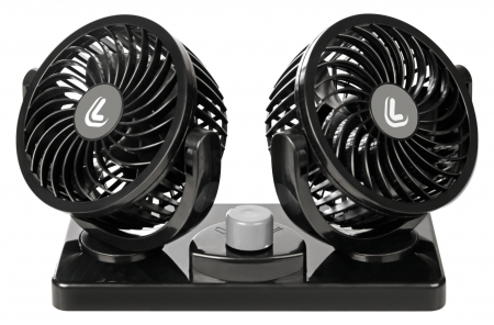 Ventilator dublu cu 2 viteze Ø4'' Twin-Air 24V [8]