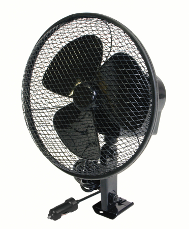 Ventilator oscilant Jumbo Ø6” din metal 12V [6]
