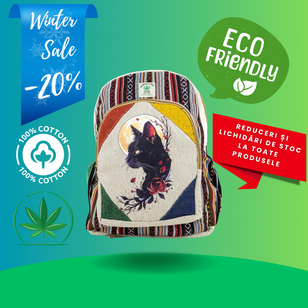 Rucsacuri din Cânepă și Bumbac – Unicitate și Sustenabilitate