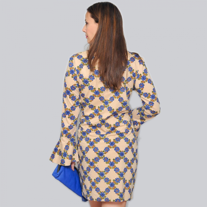 Rochie eleganta cu model floral [3]