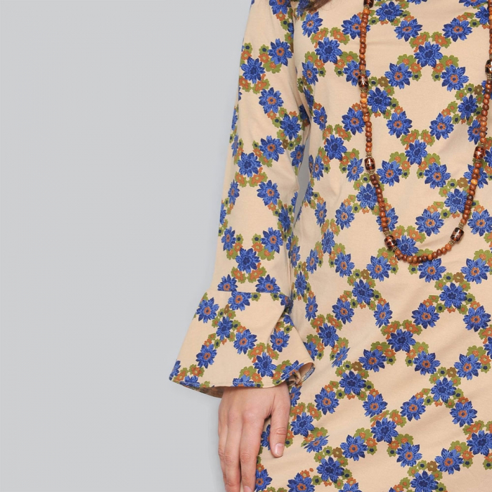 Rochie eleganta cu model floral [4]