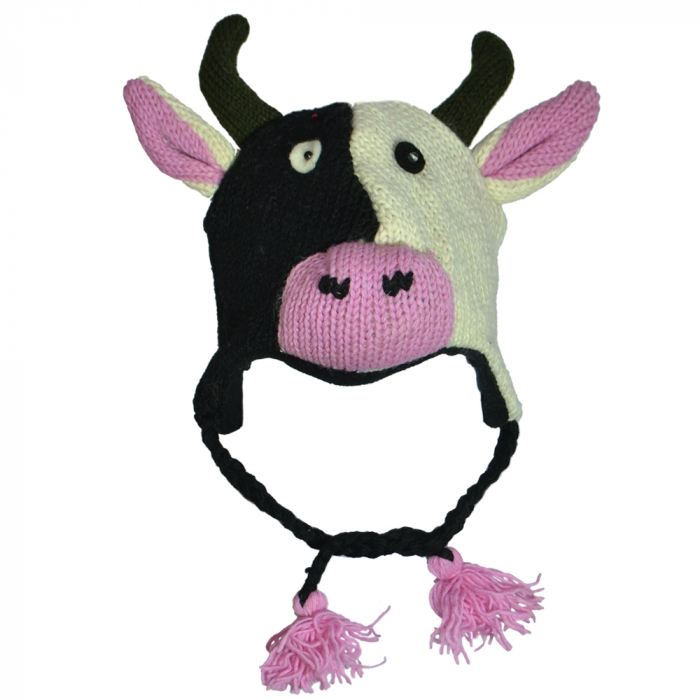 Căciula din lână văcuța - MOO [2]