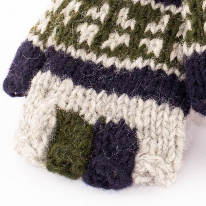 Manusi de lana fingerless - Earthy colors [2]