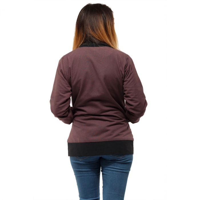 Jacheta scurta din bumbac - BRODERIE [4]