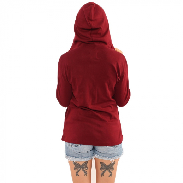 Hanorac din bumbac cu brodereie - VISINIU [2]