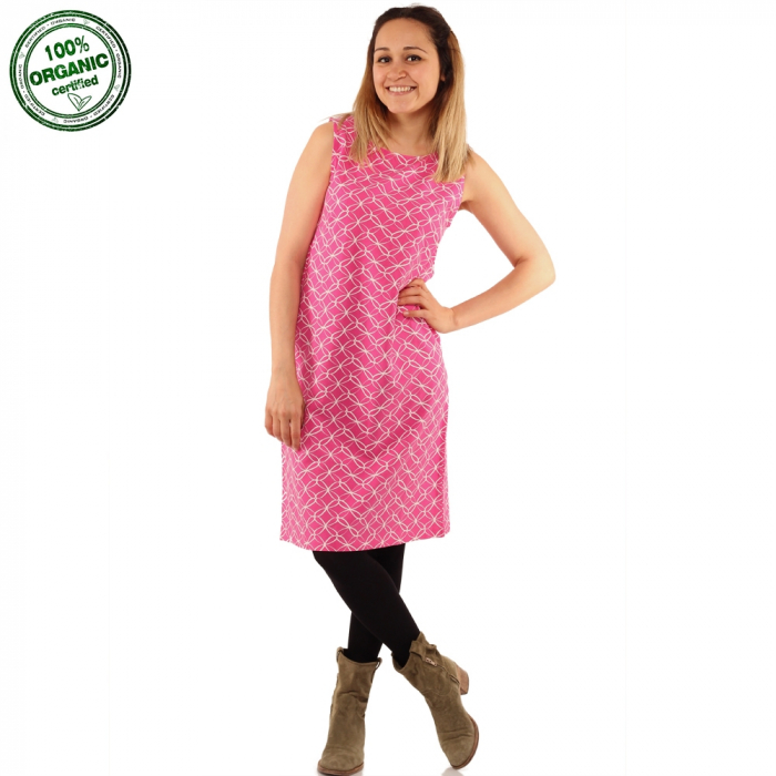 Rochie din cânepă și bumbac organic - Emilia [2]