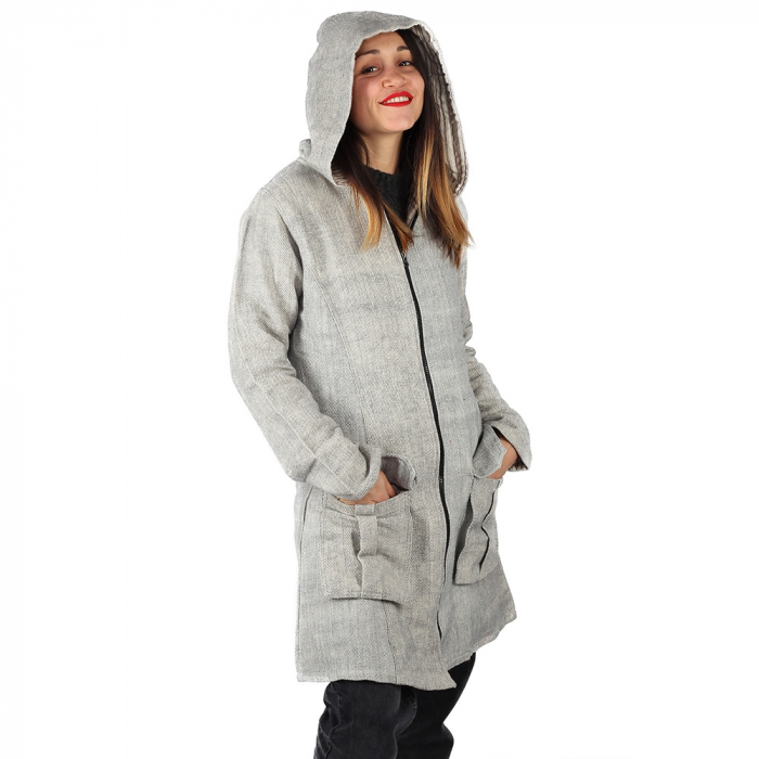 Jacheta din bumbac - GRI [3]