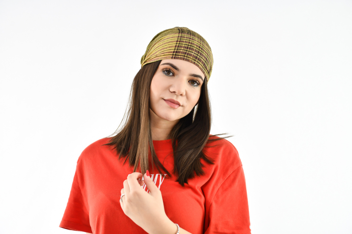 Bandama cu elastic in dungi - diverse culori [2]