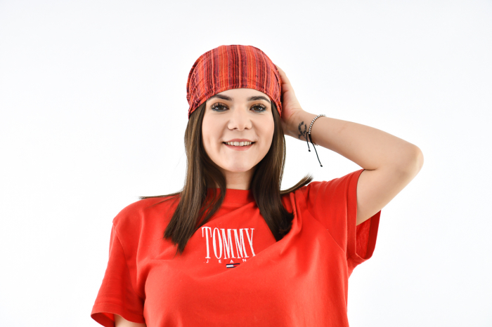 Bandama cu elastic in dungi - diverse culori [8]