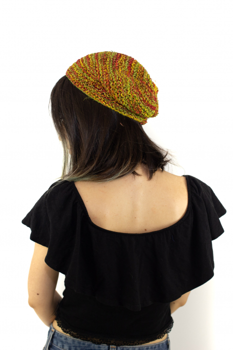 Beanie din canepa in trei culori - Model 11 [2]
