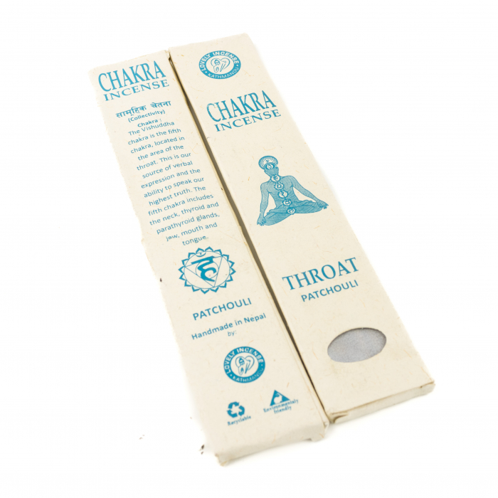 Betisoare Parfumate (15buc.) Premium - Chakra gatului (Patchouli) [3]