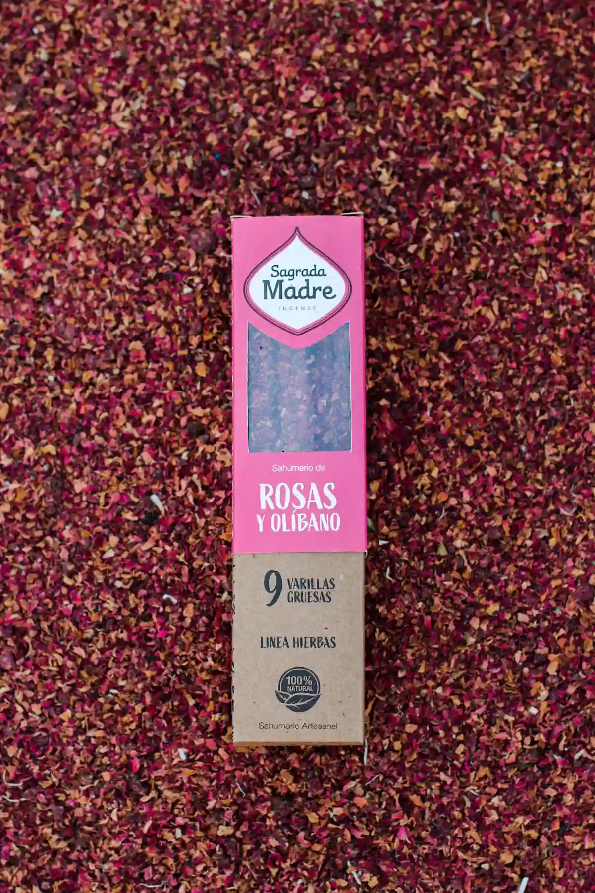 Bețișoare Parfumate Luxury Sagrada Madre Colecția Linea Hierbas – Rosas y Olibano (Roses and Olibanum) [1]