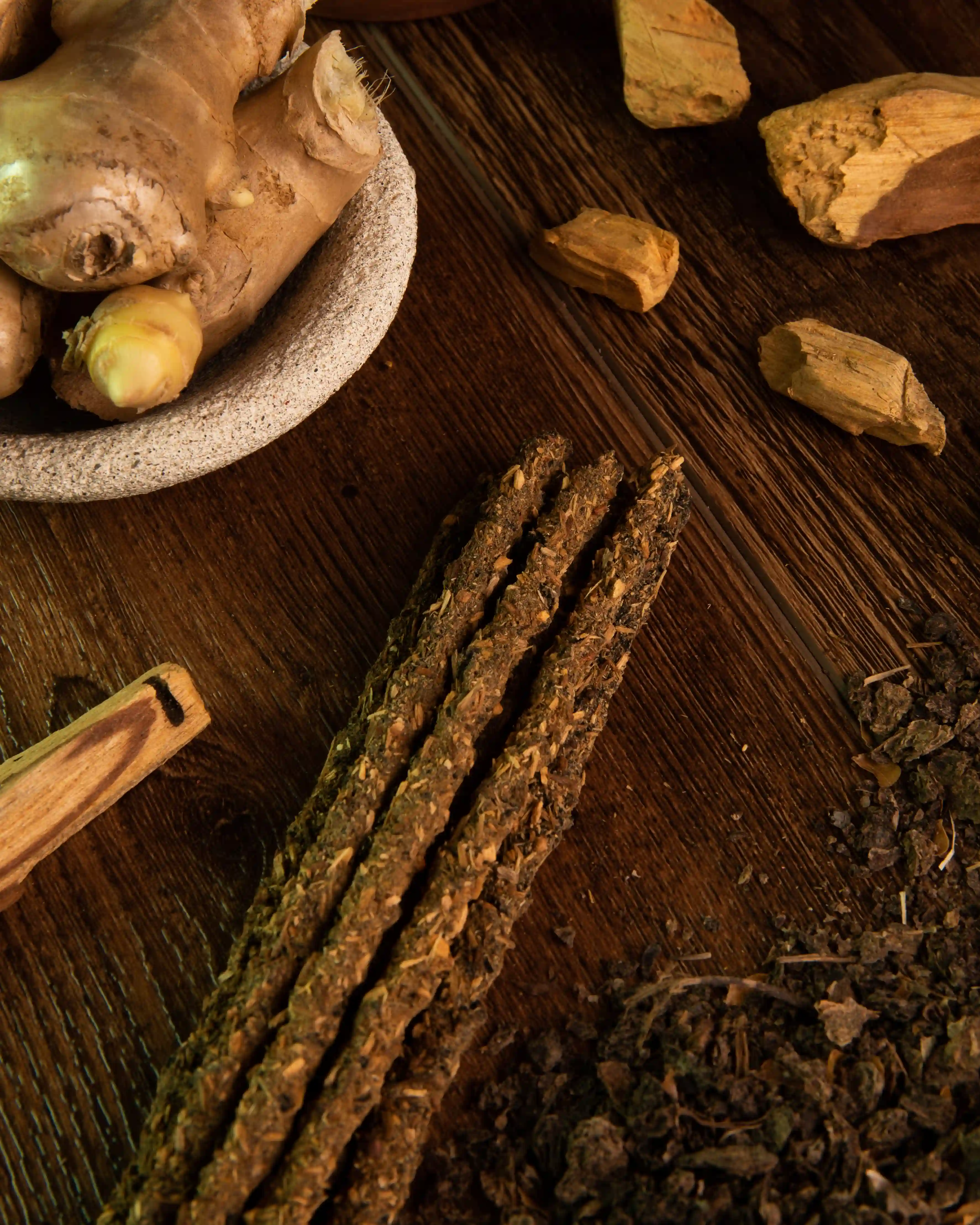 Bețișoare Parfumate Luxury Sagrada Madre Colecția 5 Elementos – Tierra (Palo Santo and Ginger) – Armonia (Harmony) [4]