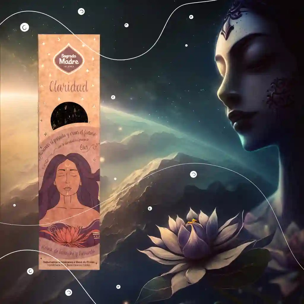 Bețișoare Parfumate Luxury Sagrada Madre Colecția 5 Elementos – Eter (Flower Queen of the Night & Lavander) – Claridad (Clarity) [10]