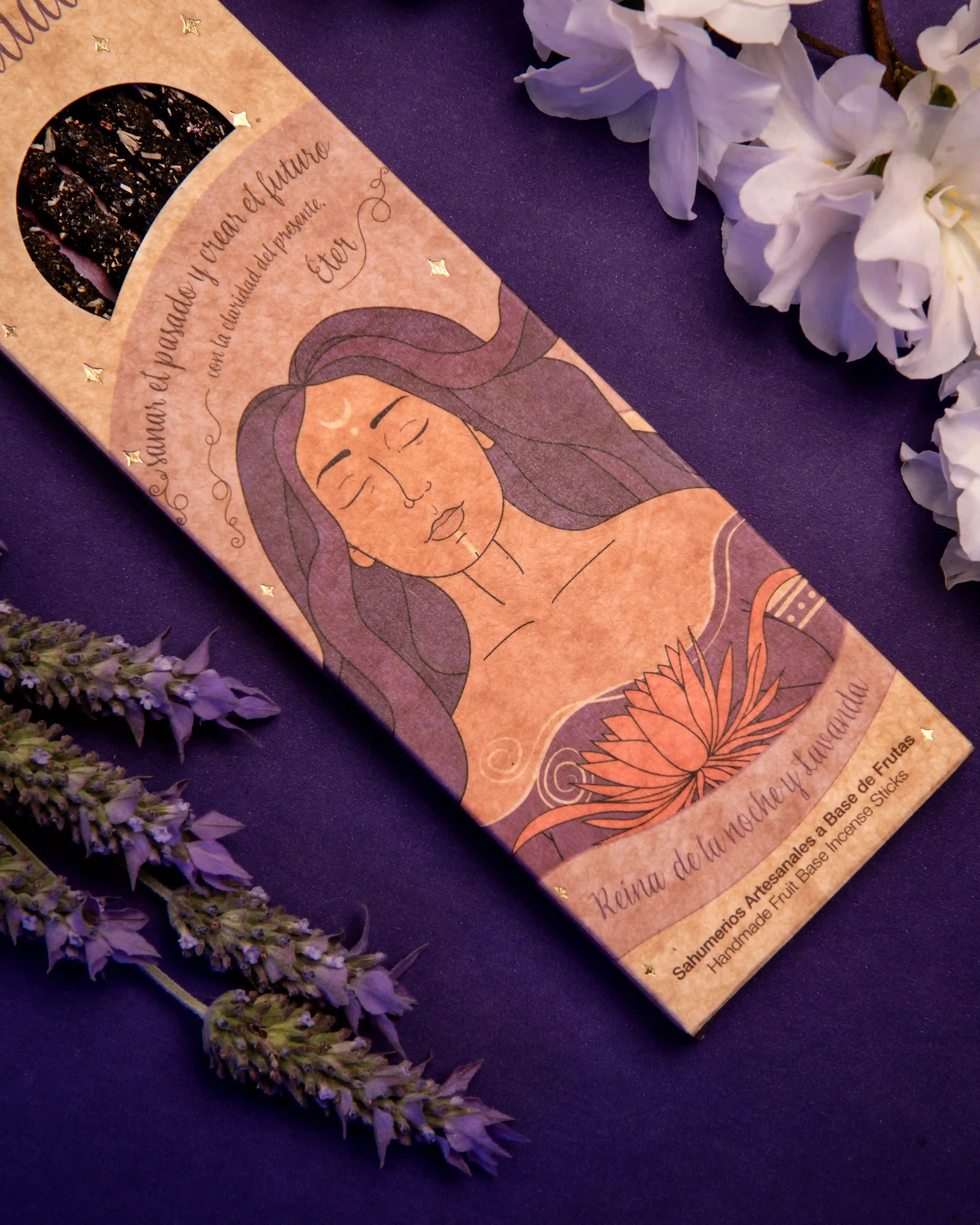 Bețișoare Parfumate Luxury Sagrada Madre Colecția 5 Elementos – Eter (Flower Queen of the Night & Lavander) – Claridad (Clarity) [6]