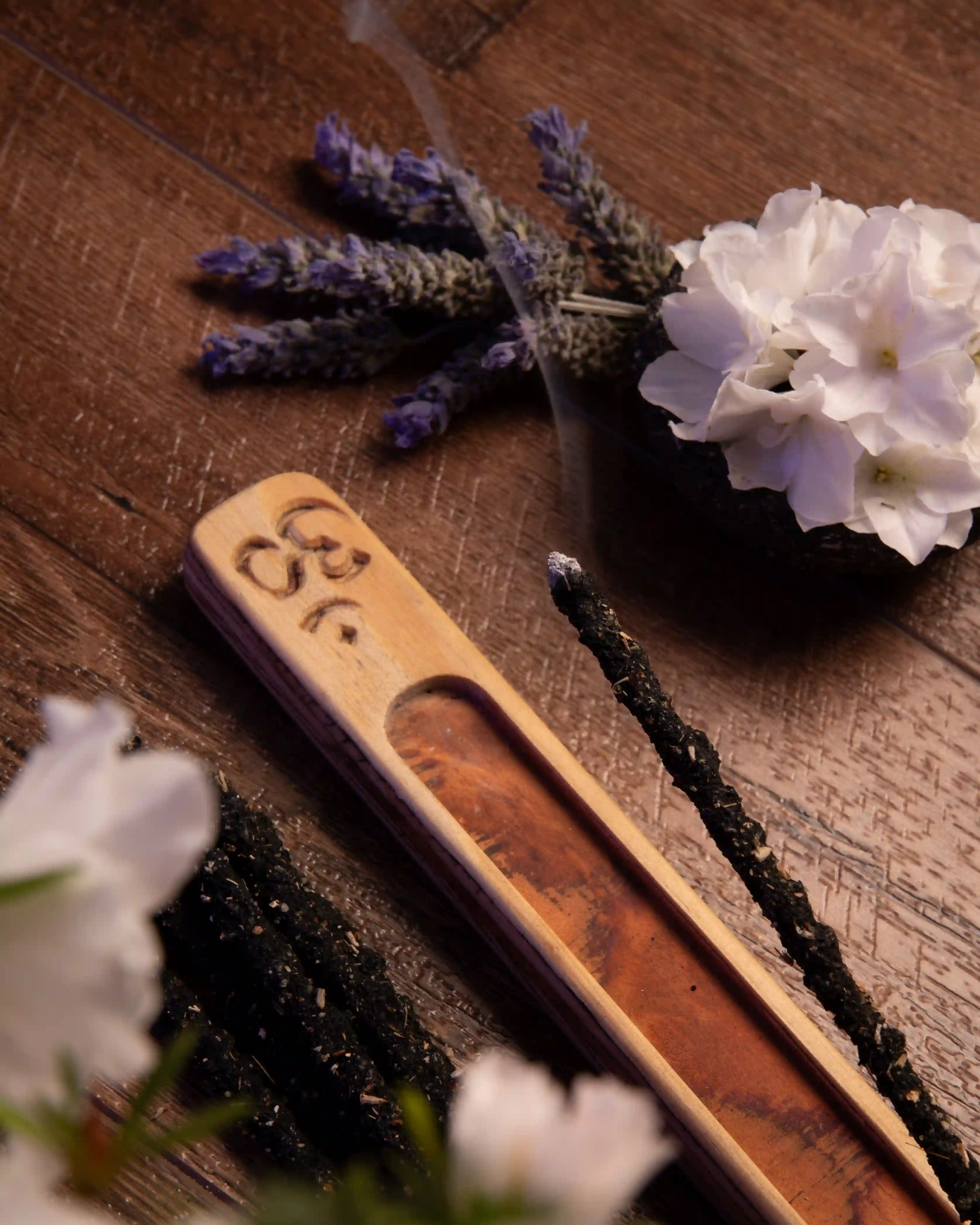 Bețișoare Parfumate Luxury Sagrada Madre Colecția 5 Elementos – Eter (Flower Queen of the Night & Lavander) – Claridad (Clarity) [9]