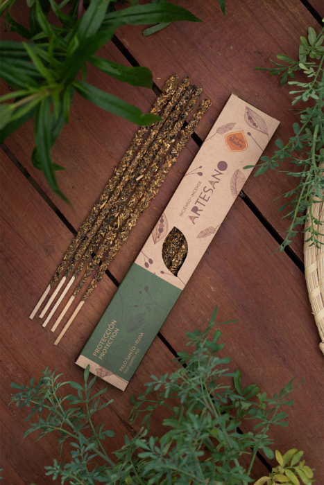 Bețișoare Parfumate Luxury Sagrada Madre Colecția Artesano - Palo Santo y Ruda (Protection) [7]