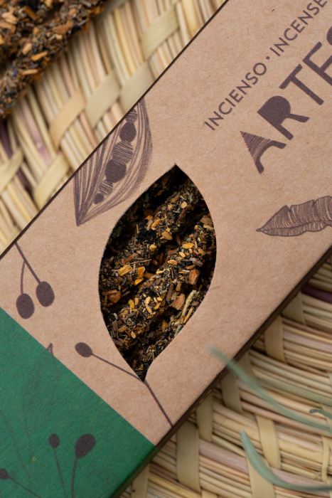 Bețișoare Parfumate Luxury Sagrada Madre Colecția Artesano - Palo Santo y Romero (Purification and Protection) [4]