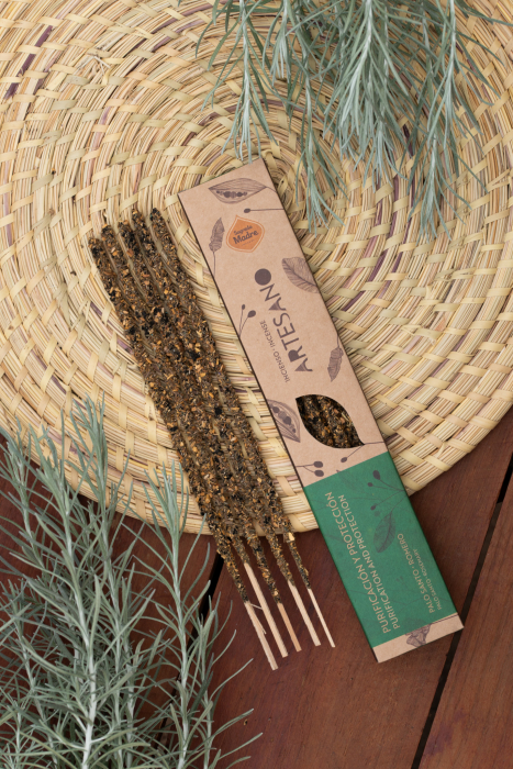 Bețișoare Parfumate Luxury Sagrada Madre Colecția Artesano - Palo Santo y Romero (Purification and Protection) [2]