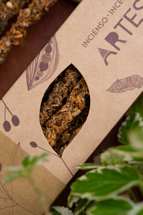 Bețișoare Parfumate Luxury Sagrada Madre Colecția Artesano - Palo Santo y Incenso (Prosperity) [3]