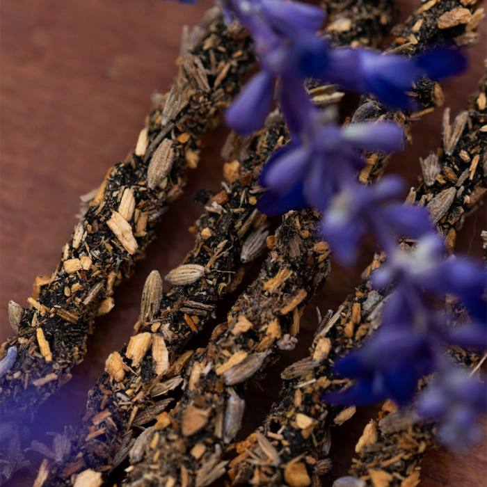 Bețișoare Parfumate Luxury Sagrada Madre Colecția Artesano - Palo Santo y Lavanda (Harmony and Relaxation) [3]