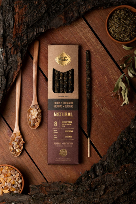 Bețișoare Parfumate Luxury Sagrada Madre Colecția Dos Aromas - Hierbas & Olibano [1]
