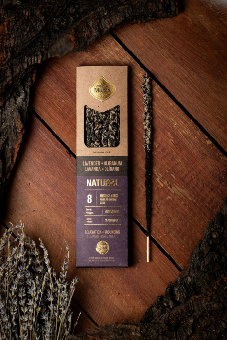 Bețișoare Parfumate Luxury Sagrada Madre Colecția Dos Aromas - Lavanda & Olibano [1]