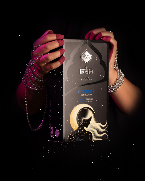 Bețișoare Parfumate Luxury Sagrada Madre Colecția India Black  - Cosmos (Conexiune Spirituală) [2]