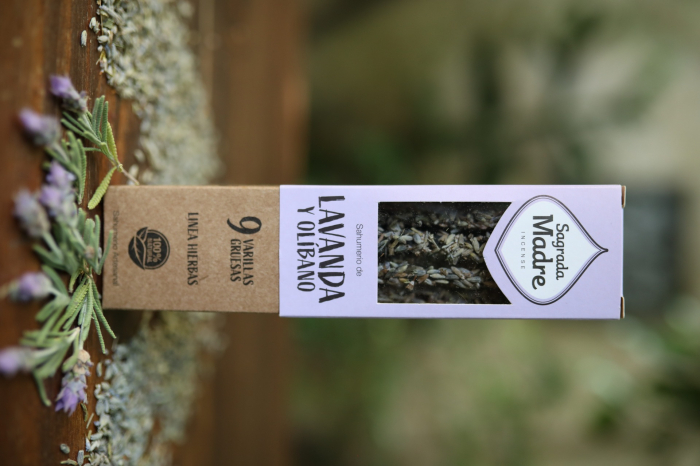Bețișoare Parfumate Luxury Sagrada Madre Colecția Linea Hierbas – Lavender Flowers and Olibanum [5]