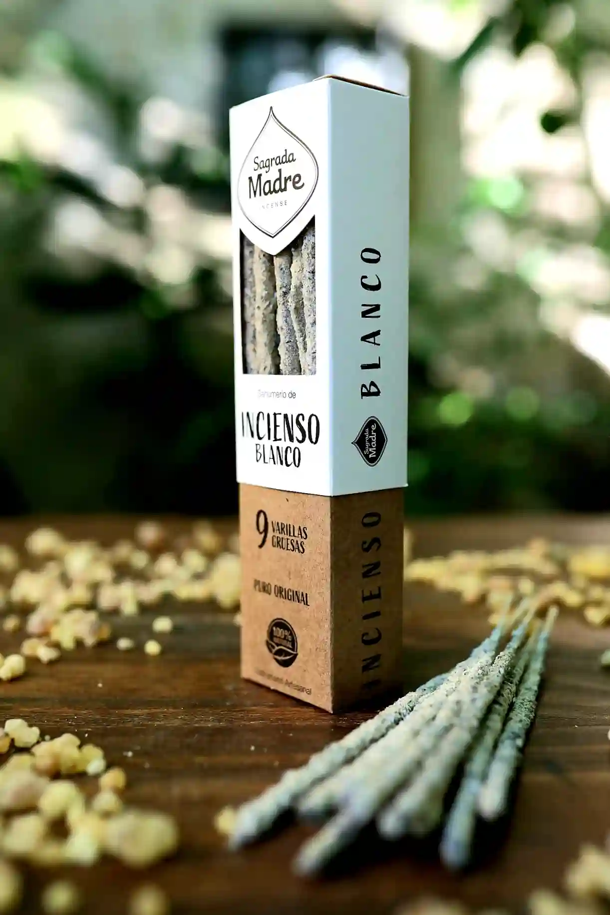 Bețișoare Parfumate Luxury Sagrada Madre Colecția Linea Hierbas – Incenso Blanco (White Frankincense) [9]