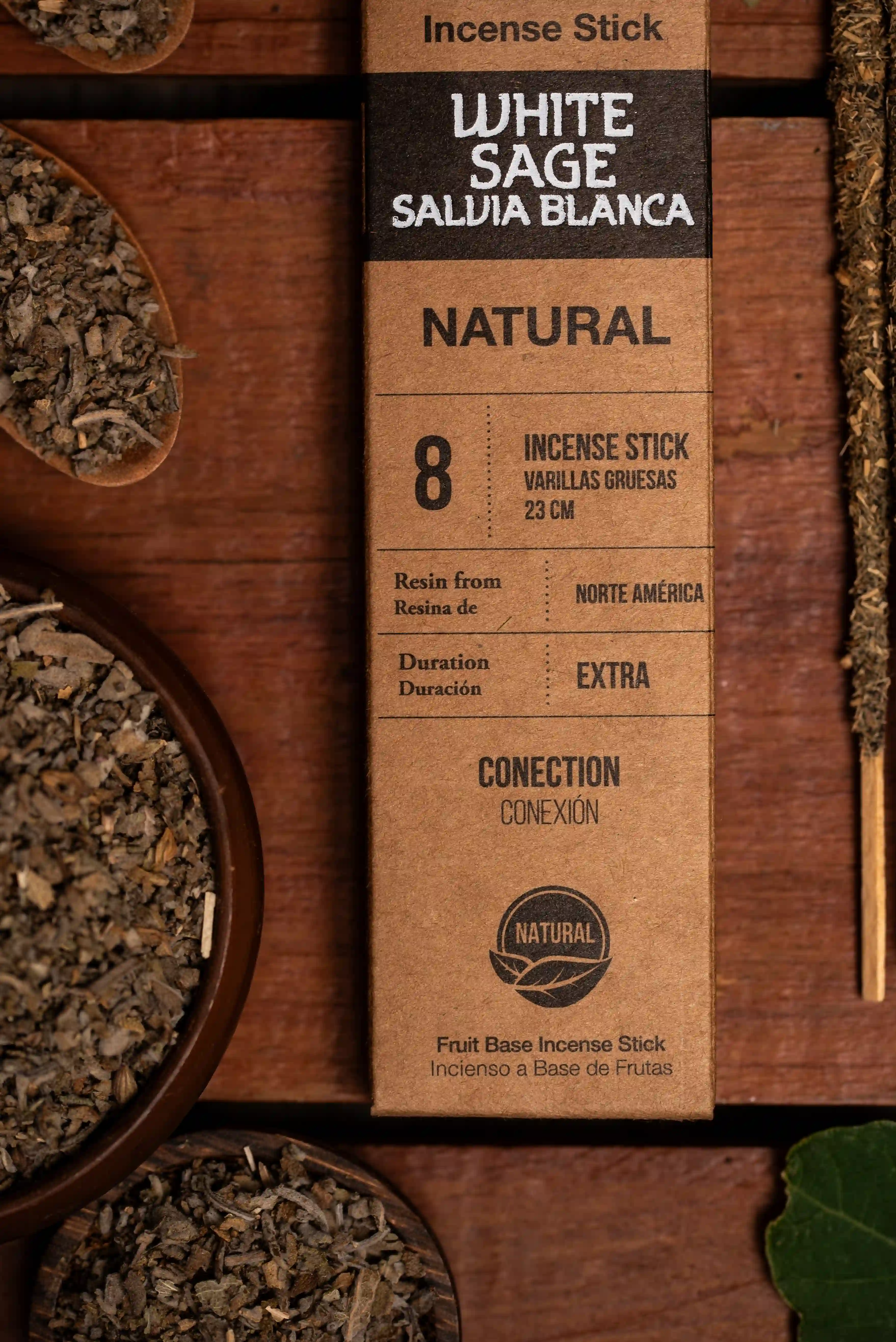 Bețișoare Parfumate Luxury Sagrada Madre Colecția Naturales – White Sage [4]