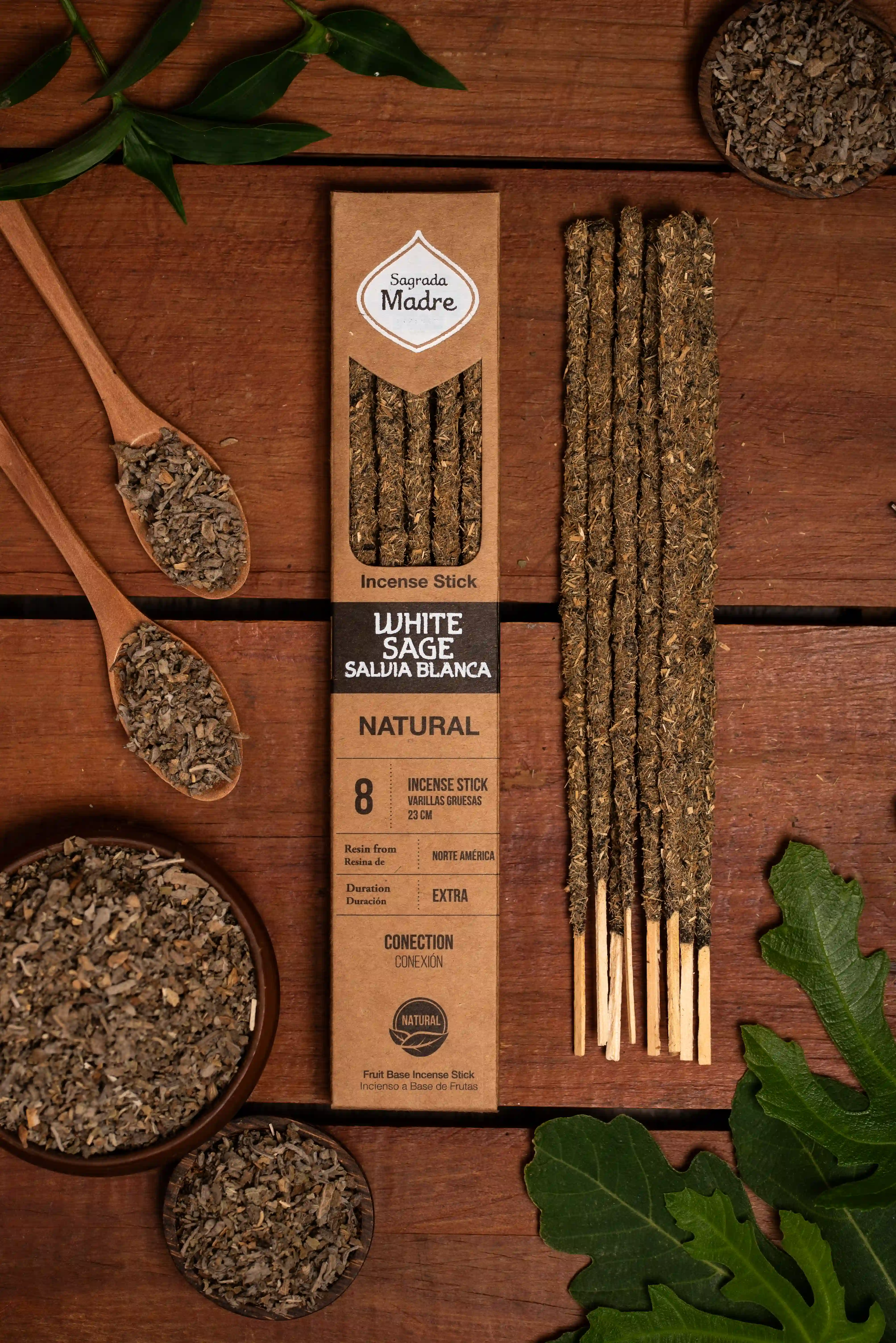 Bețișoare Parfumate Luxury Sagrada Madre Colecția Naturales – White Sage [1]
