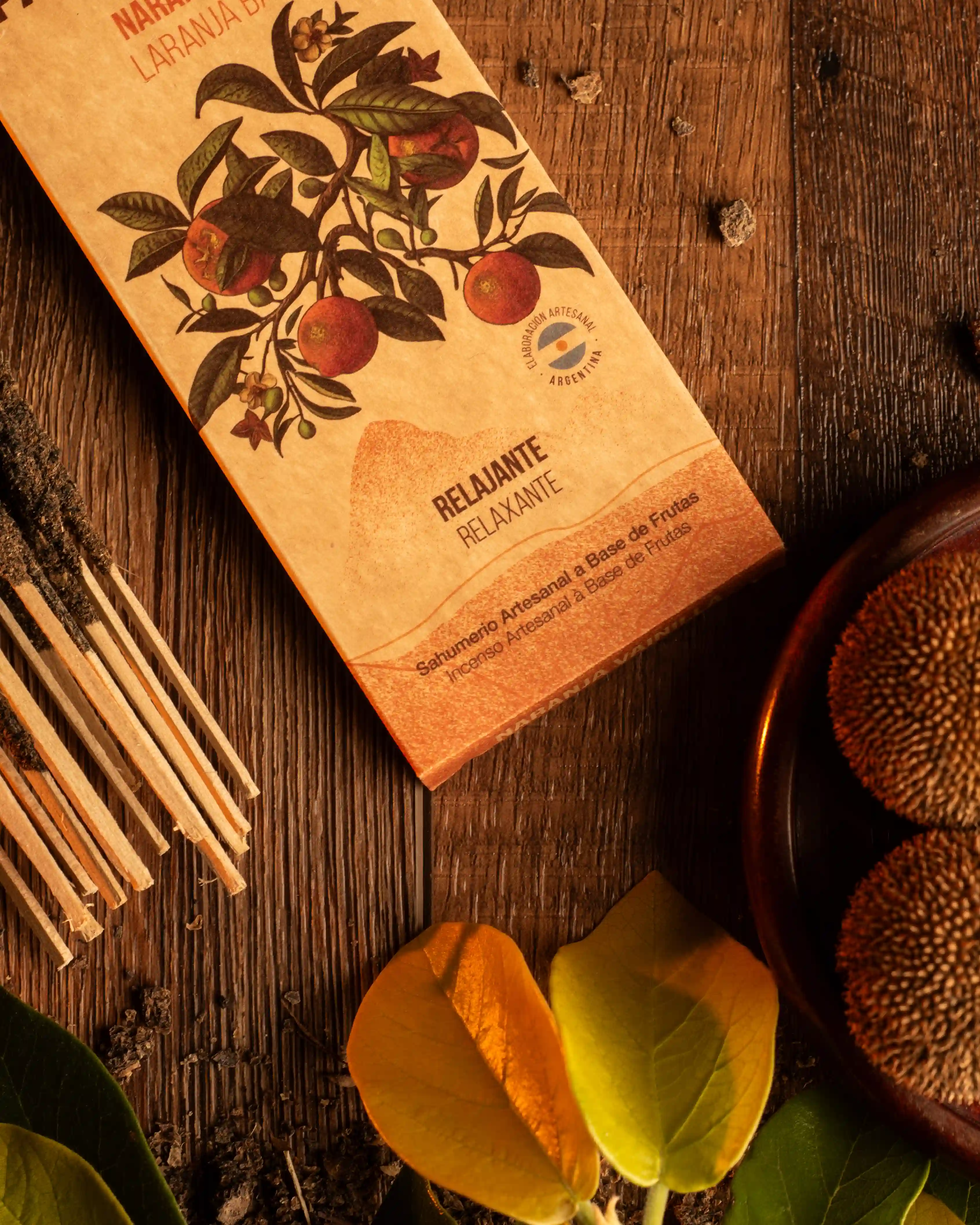 Bețișoare Parfumate Luxury Sagrada Madre Colecția Patagonia – Naranja Vanilla (Relaxing) [4]