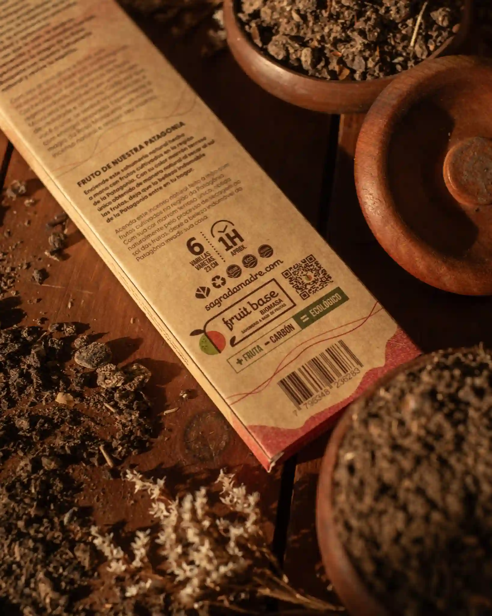Bețișoare Parfumate Luxury Sagrada Madre Colecția Patagonia - Rosa Mosqueta (Positive Energy) [3]