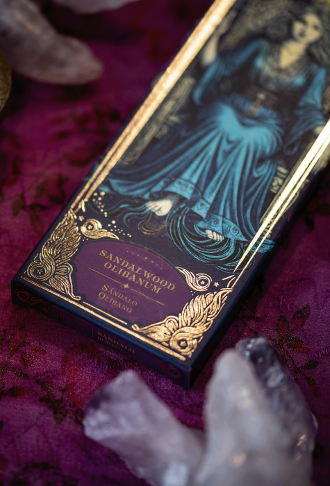 Bețișoare Parfumate Luxury Sagrada Madre Colecția Tarot Marsilia – Santal & Tămâie [2]