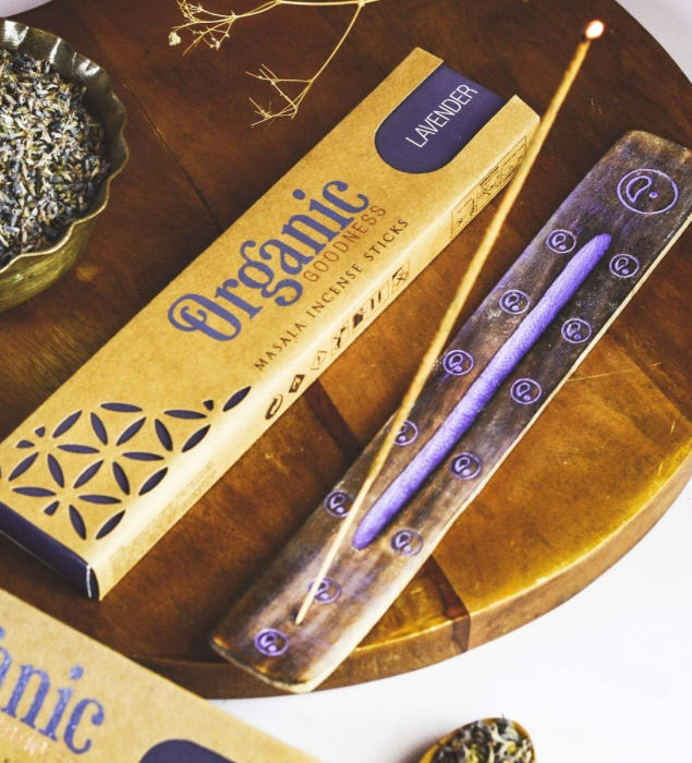 Bețișoare Parfumate Masala Organic Lavanda  – Song of India [3]