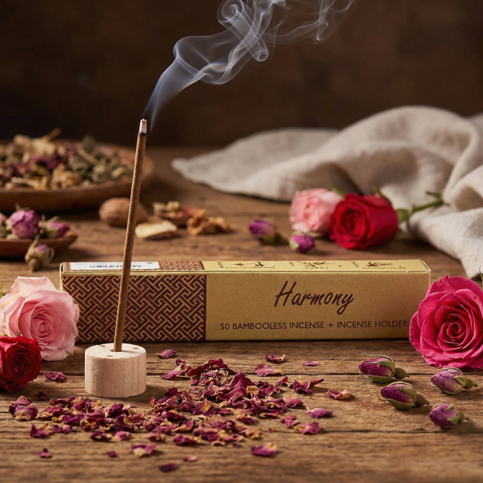 Bețișoare parfumate Premium din plante cu suport - Harmony [2]
