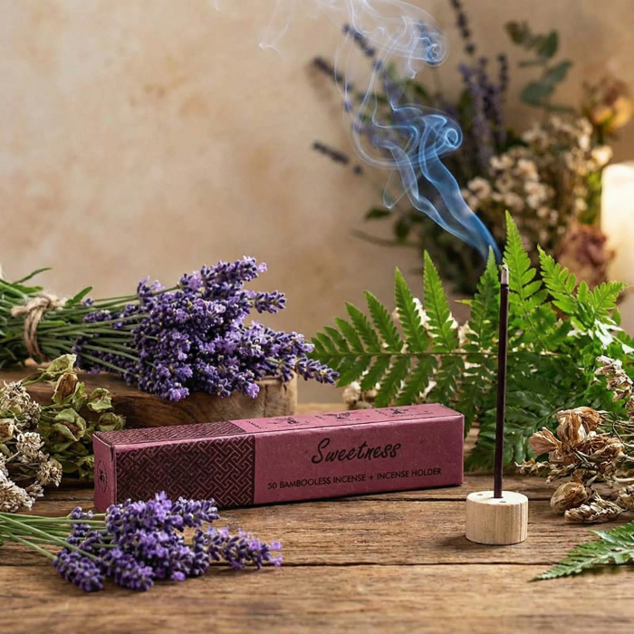 Bețișoare parfumate Premium din plante cu suport - Sweetness [2]