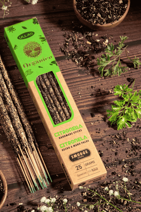 Bețișoare Parfumate Premium - Citronella Organico [4]